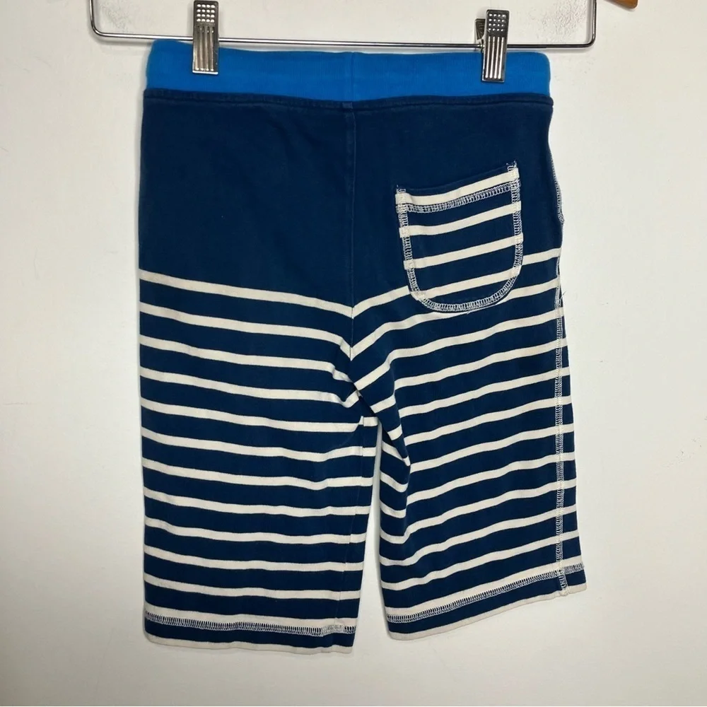 Mini Boden striped baggies blue & white size‎ 6 yrs